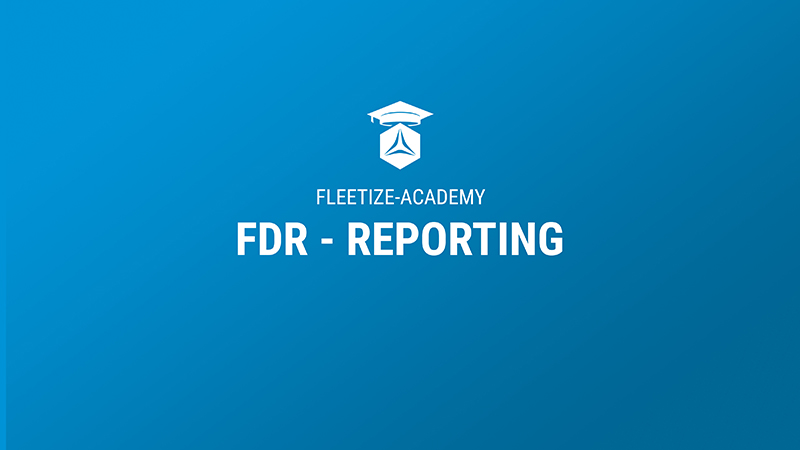 Titelbild Video zu FDR-Reporting