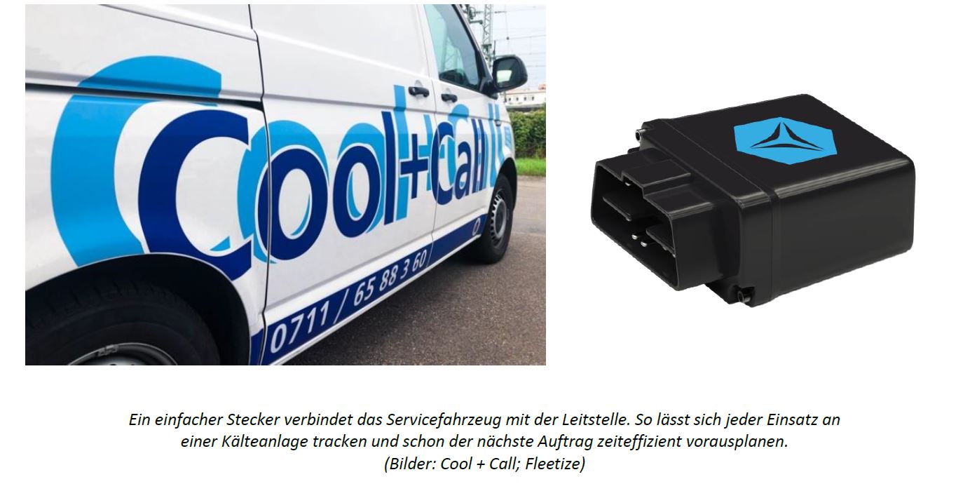 Titelbild zum Artikel Optimierter Serviceeinsatz bei der Cool + Call GmbH dank FLEETIZE