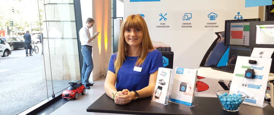 Titelbild zum Artikel Der Fleetize-Messestand