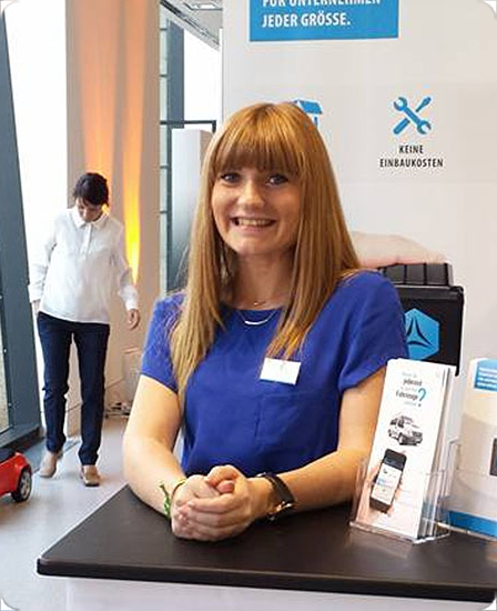 Foto einer FLEETIZE-Mitarbeiterin