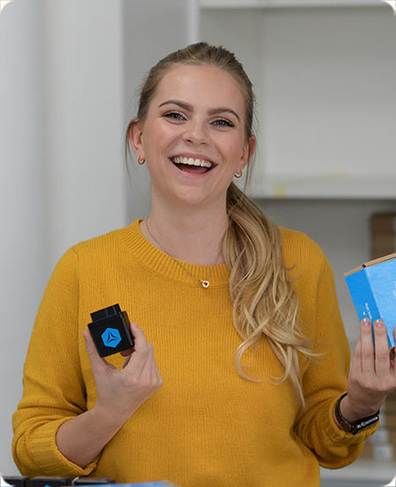 Foto einer FLEETIZE-Mitarbeiterin