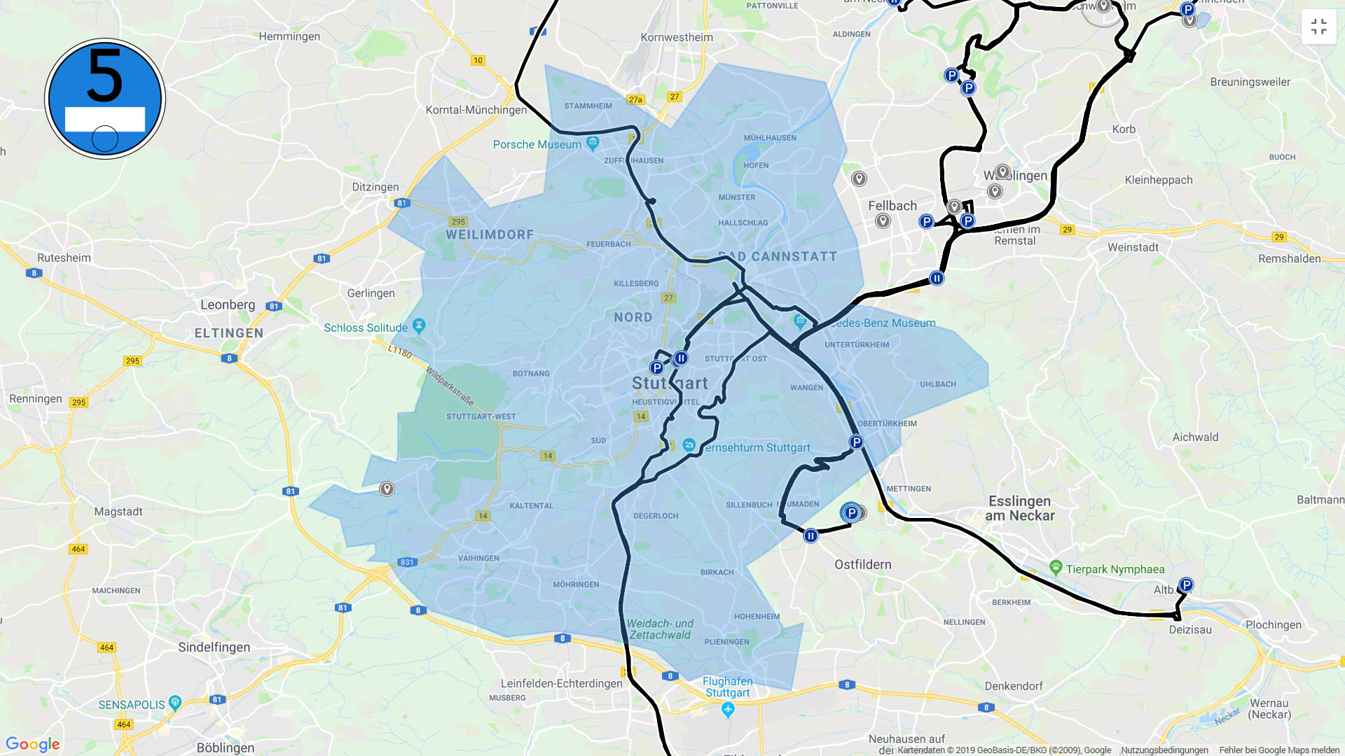 Umweltzonen in Deutschland / FLEETIZE